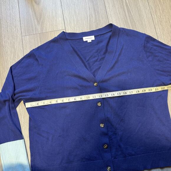 Summersalt Women’s Size XL Blue The Perfect Lightweight Cardigan Sweater - Picture 7 of 13